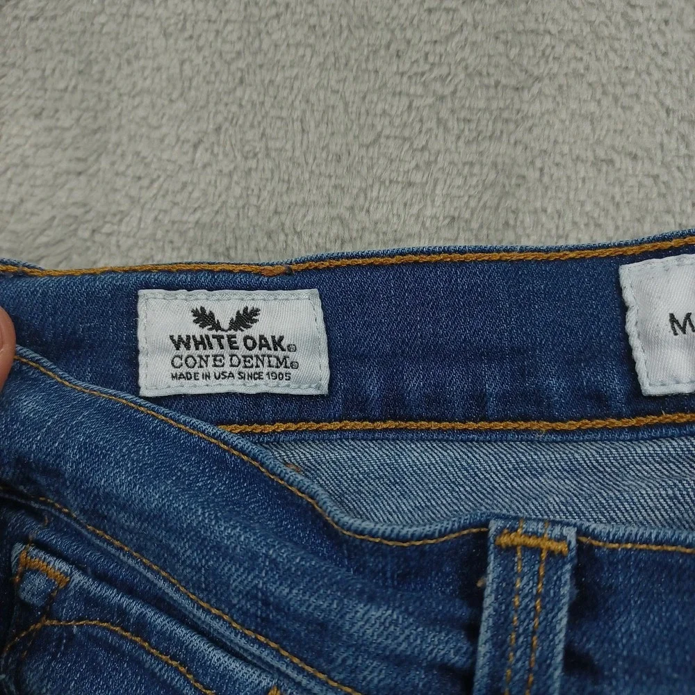 Lucky Brand Jeans Womens 2 Blue Denim Brooke‎ Skinny USA White Oak Cone